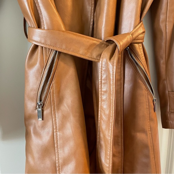 Bagatelle Collection Began Leather Coat (Size M) - Picture 3 of 4